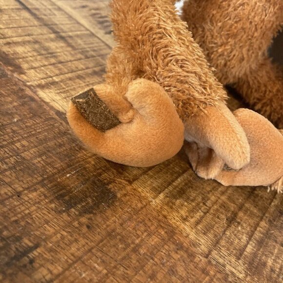 Steven Smith Plush Long Arm Monkey Plush Animal Toy 19” Brown Gibbon - Picture 5 of 8